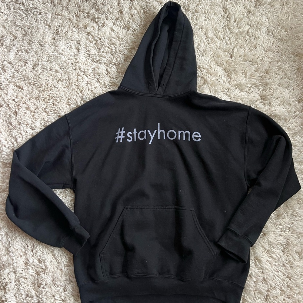 #stayhome hoodie